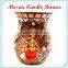 Glass Mosaic essential aroma tea-light candle oil burner