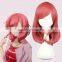 Wholesale Cosplay Hair Wig Love Live!Maki Nishikino Cosplay Costume Wigs Fashion Seller Dark Red Maki Nishikino Cosplay Wig