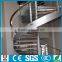 interior customized iron wood spiral stair supplier, manufacture -YUDI