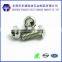 dongguan hardware white galvanized pan head m4 torx screw