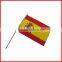 14*21cm Spain flag,hand small flag