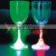 Wedding Decoration Custom Plastic Flashing LED Cup LED Red Wine Cup