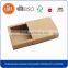 Eco-friendly wholesale kraft paper drawer box slide open box