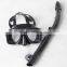 Snorkeling mask set with high quality frontal dive snorkel and goggles diving