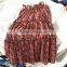 High quality ladies silk dress used clothing