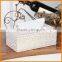 MG black ornaments fashion creative pumping tray Golden Queen Continental personality pu leather tissue boxes paper pumping box