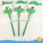 2016 christmas gift toy cute santa claus head ballpoint pen for kids