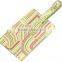 Travel accessories off-standard accessories bulk embossed faux leather luggage tag straps wholesale
