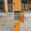 Ningbo 3 door steel wardrobe cabinet steel locker