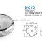 Golden round counter top bathroom art basin