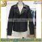 Hot selling womens leather jackets, jacket factory guangzhou leather jacket, women casual leather jacket
