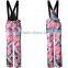 Women Colorfull Crane Snow Pants