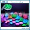 Rechargeable Multicolor candelabra led light base for wedding centerpieces lighting