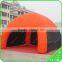 4 legs CE trade fairs Orange Inflatable tent