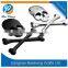 Fantastic skull shaped 3d ABS car sticker in customized size
