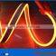 Amazing Double side emitting orange ultra-thin led neon light for outdoor