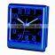 LED touch light square Alarm clocks with snooze crescendo Beep sound