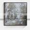 Wall art decor 3d buddha face oil painting on canvas shu149