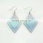 Magnetic elegant simple design blue or silver plated earring alloy women earrings                        
                                                                                Supplier's Choice