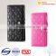 Patent leather with RFID large capacity wallet