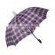 Promotional auto open straight non water drip case wooden umbrella