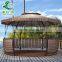 2016 Best Selling Waterproof Rattan Wicker Outdoor Gazebo For Sale