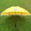 EVA Handle Automatic Open Orange Advertising Golf Umbrella