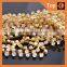 Bright rhinestone chain trim brass cup chain for garment accesories