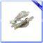 High Quality Bus logo engraved custom made metal tie clip