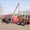 Hot selling ZM12006 12 Tons Log trailer with Crane for 80-140HP Tractor