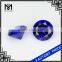 synthetic diamond cut nano gem for jewelry blue sapphire
