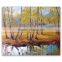 ROYIART Original Landscape Oil Painting on Canvas of Wall Art