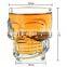 wholesale nice price skull shaped shot glass black packing