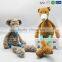 China Manufacture Brown Bear Custom Embroidered Plush Toy for Children