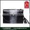 2015 new fashion 100% genuine python leather ladies shoulder bag, women clutch bag from Guangzhou manufacture