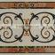 Villa lobby arear flooring decoration natural square marble floor parquet