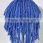 Fashion fanny Blue Jerry curl wig for woman party synthetic wigs N229