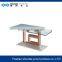 TB mdf veneer glass small coffee table models