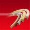 wooden color table corner T profile edge banding,flexible T edge banding profiles,soft embossed plastic T profile strips
