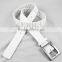[Taiwan YM] 2016 trendy design white leather belt men used