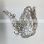 Stainless Steel Decorative Chain Necklace Diamond Ornament Made Sample Processing