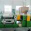 hot lab rubber open rolling mixing mill/two roller open rubber machine
