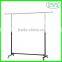 Black & Chrome Adjustable Clothes Rail - Max. H1600 x W1200 x D400 mm