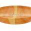 Trade assurance food grade eco-friendly antique imitation solid wooden bowl wholesale