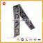 2016 new polyester webbings custom jacquard embroidered webbings