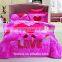 the god of love romantic high quality pure cotton 3d reactive printed bedding sets