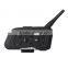 2016 new! 2 pcs Bluetooth Motorcycle Helmet Intercom Interphone Headset intercomunicador motocicleta with Updated soft earphone