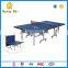 Park fitness equipment double fold movable table tennis table