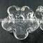 21mm Transparent Star Flower Shape Glass Dome Cabochon With 3mm Hole DIY Jewelry Supplies 3070069