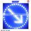 LED flashing no honking traffic signs, solar reflective traffic signals